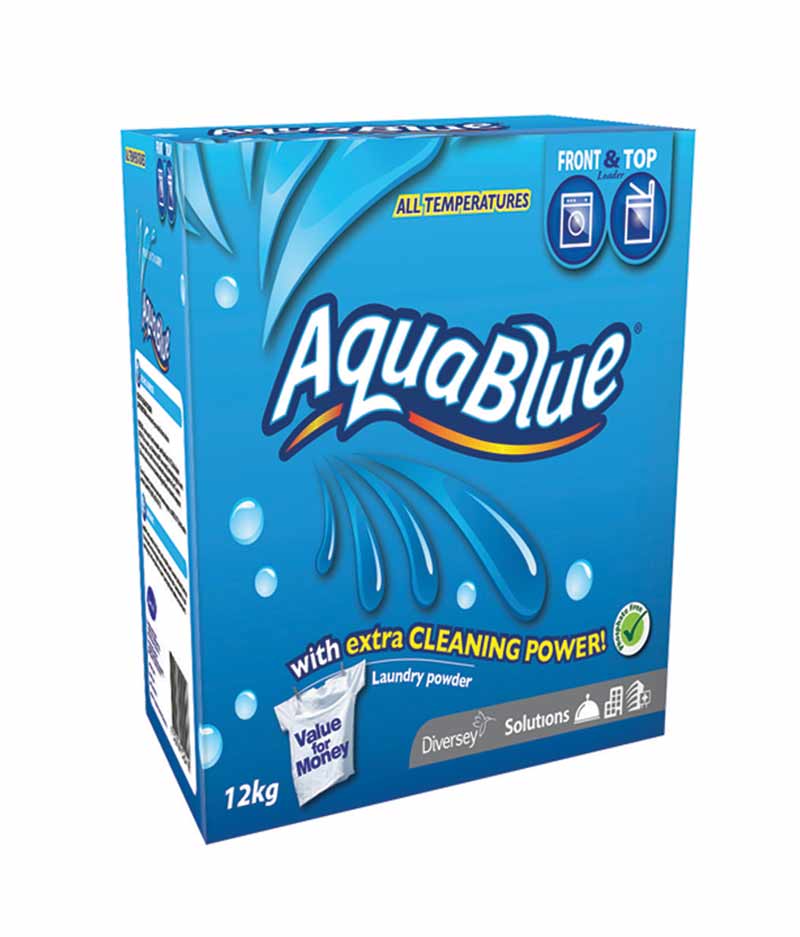 Diversey Aqua Blue Front And Top Loader Laundry Powder - Stone Doctor Australia -  Cleaning > Fabric & Laundry > Laundry Powder
