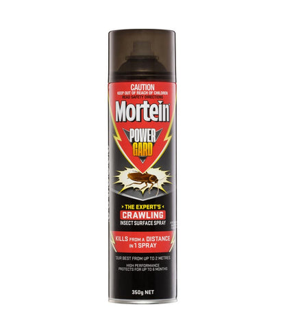 Diversey Mortein Powergard Crawling Insects Surface Spray 350g - Stone Doctor Australia - Cleaning > Insecticide > Flying Insect Killer