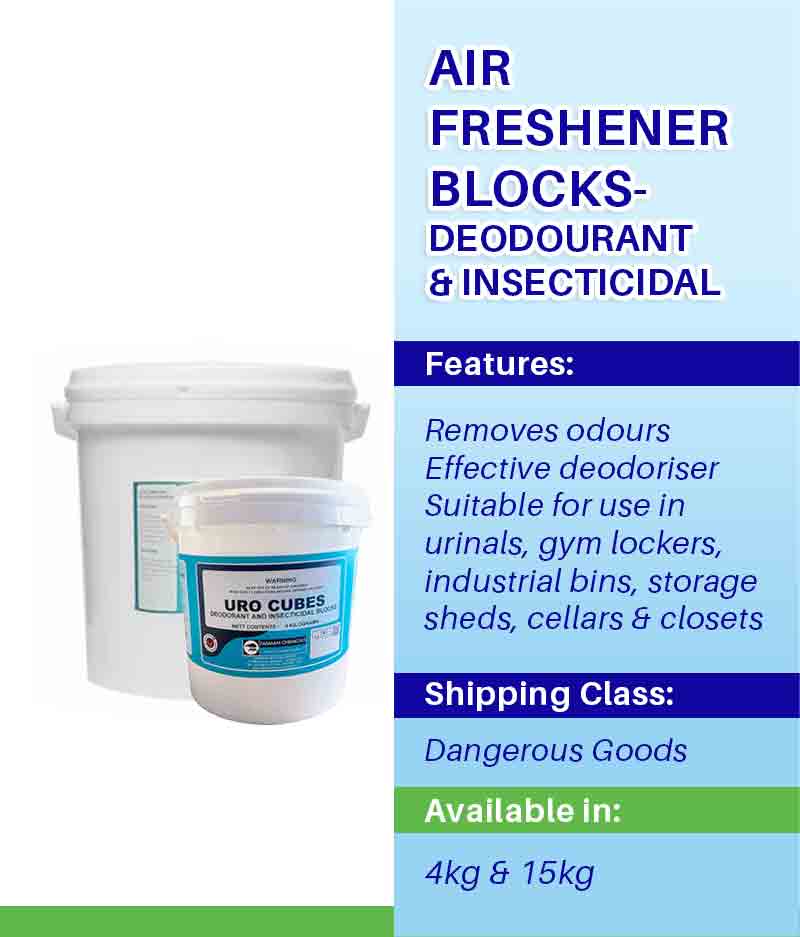 Diversey Uro Cubes - Stone Doctor Australia -Cleaning > Air Freshener > Deodourant And Insecticidal